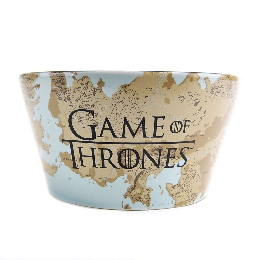 Game Of Thrones 'Plaque & Map' Bowl 4 Game Of Thrones 'Plaque & Map' Bowl
