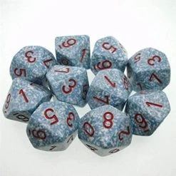 Chessex Speckled Air Set Of D10 Dice