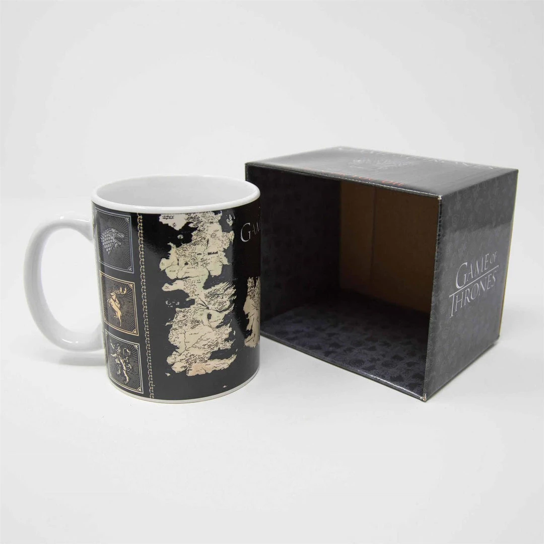 Game Of Thrones - Map Mug Film & TV 4 Game Of Thrones - Map Mug Film & TV