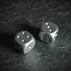 Chessex Tabletop Aluminum Metallic D6 Pair 2 Chessex Tabletop Aluminum Metallic D6 Pair