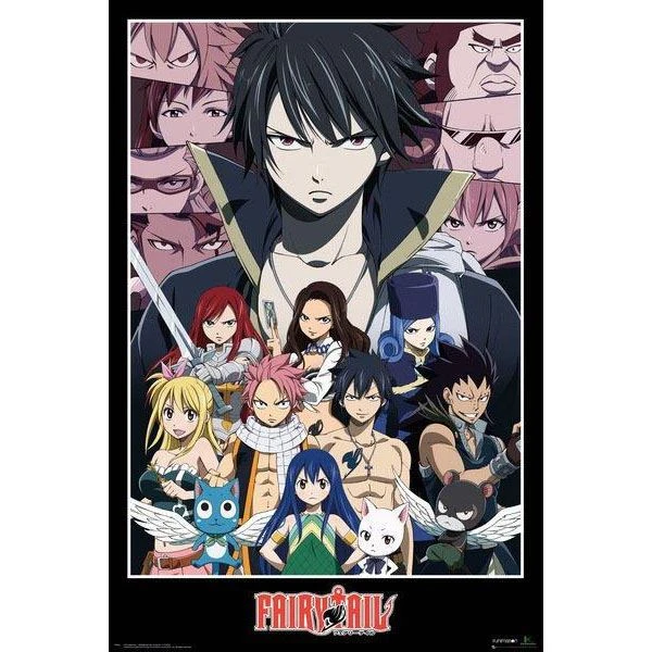 Fairy Tail Group Maxi Poster 4 Fairy Tail Group Maxi Poster
