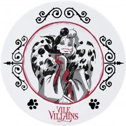Film & TV Disney Villains Set Of 4 Plates