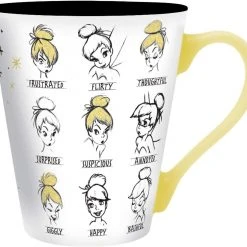 Disney Tinkerbell Moods Mug 8 Disney Tinkerbell Moods Mug