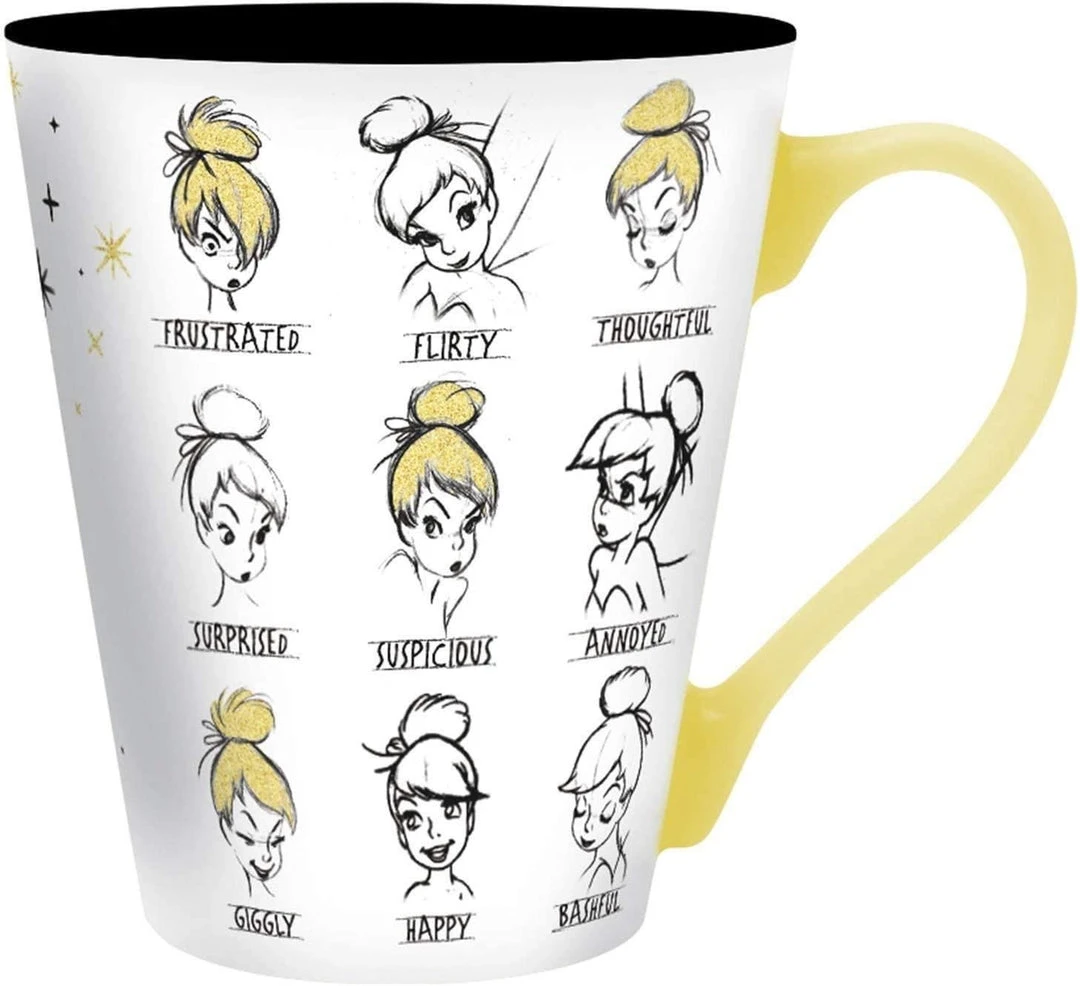 Disney Tinkerbell Moods Mug 5 Disney Tinkerbell Moods Mug