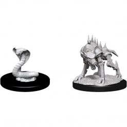 Dungeons & Dragons: Nolzur's Marvelous Miniatures - Iron Cobra & Iron Defender Miniatures Tabletop