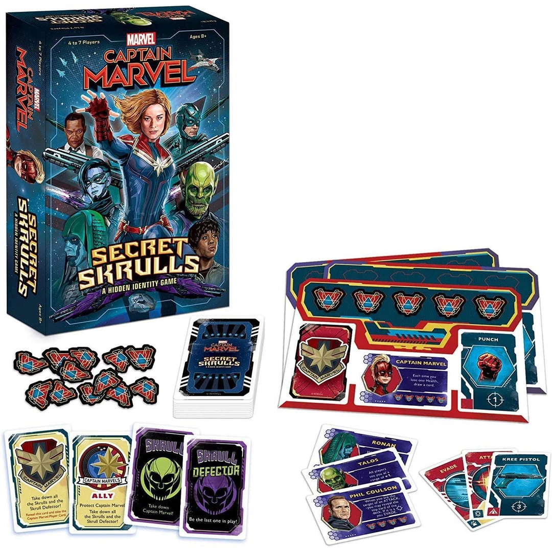 Captain Marvel: Secret Skrulls Card Game 4 Captain Marvel: Secret Skrulls Card Game