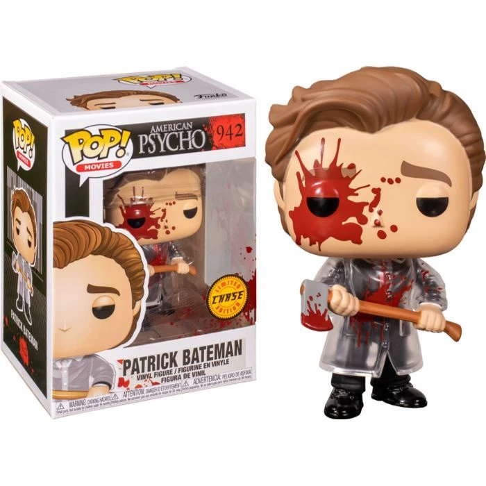 POP! Movies: American Psycho - Patrick Bateman W/ Axe (CHASE) Film & TV 4 POP! Movies: American Psycho - Patrick Bateman W/ Axe (CHASE) Film & TV