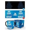 Playstation Gaming PS Eat Sleep Repeat Heat Mug 1 Playstation Gaming PS Eat Sleep Repeat Heat Mug