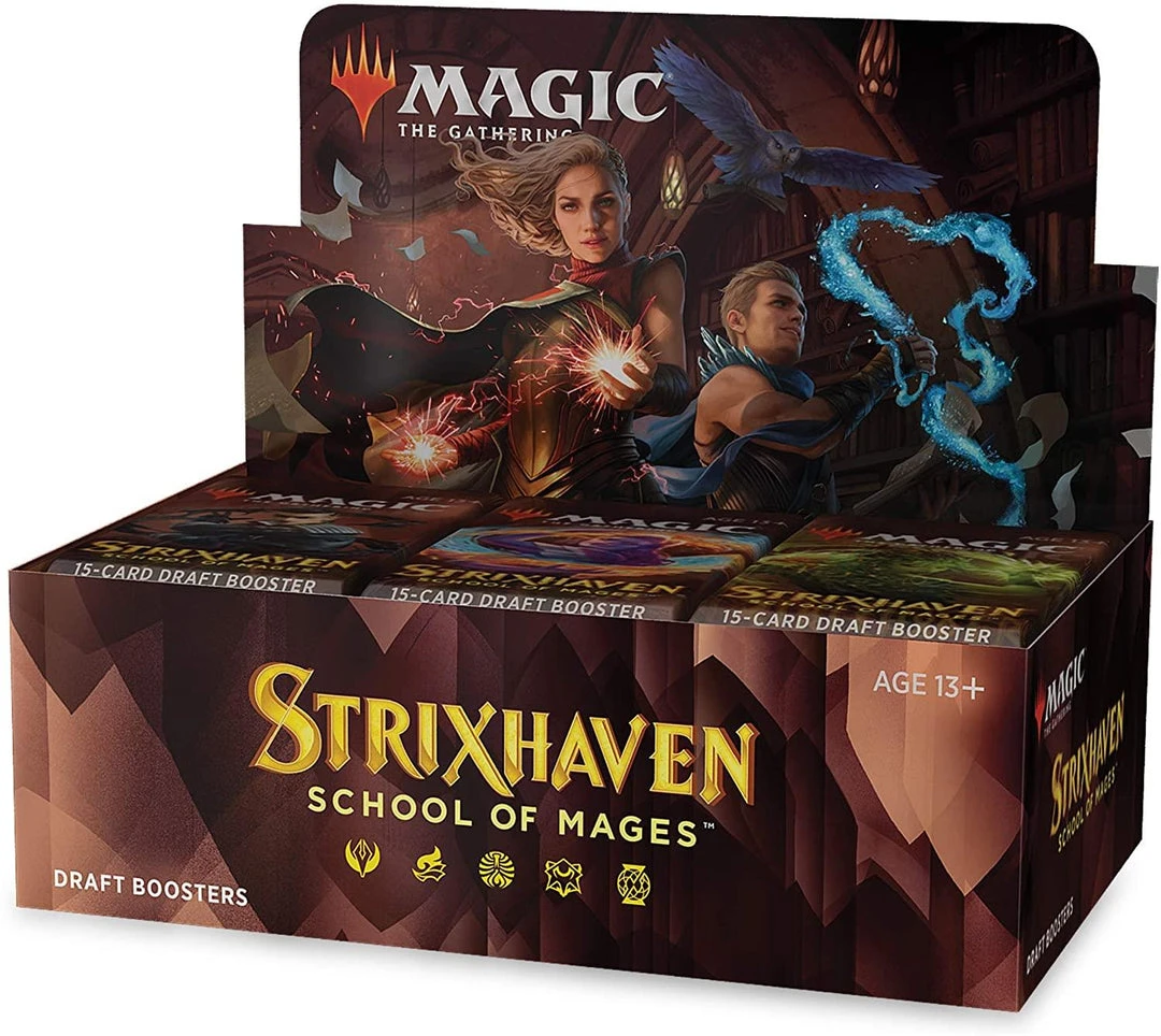 Magic: The Gathering - Strixhaven School Of Mages Draft Booster (x36) 3 Magic: The Gathering - Strixhaven School Of Mages Draft Booster (x36)
