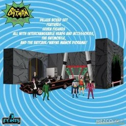 Mezco 5 Points Batman 1966 TV Series Deluxe Box Set DC Comics 18 Mezco 5 Points Batman 1966 TV Series Deluxe Box Set DC Comics