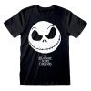 The Nightmare Before Christmas Jack Face T-Shirt