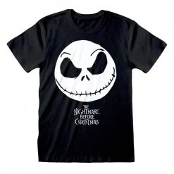 The Nightmare Before Christmas Jack Face T-Shirt