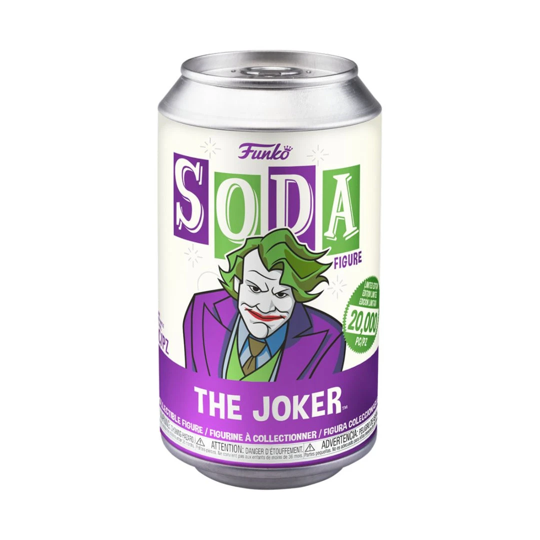 Batman Film & TV POP! Heroes: Vinyl SODA - Heath Ledger Joker W/Chase 3 Batman Film & TV POP! Heroes: Vinyl SODA - Heath Ledger Joker W/Chase
