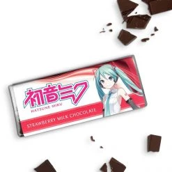Vocaloid Hatsune Miku Strawberry Chocolate Bar