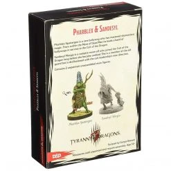 DUNGEONS & DRAGONS Tabletop D&D Tyranny Of The Dragons Sandesyl And Pharblexx 2 Figures 7 DUNGEONS & DRAGONS Tabletop D&D Tyranny Of The Dragons Sandesyl And Pharblexx 2 Figures