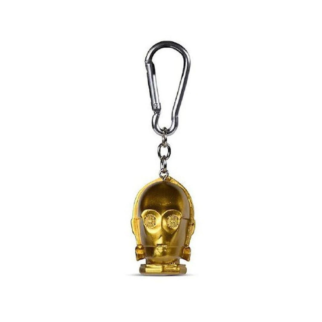 Film & TV Star Wars - C-3PO 3D Keychain 4 Film & TV Star Wars - C-3PO 3D Keychain