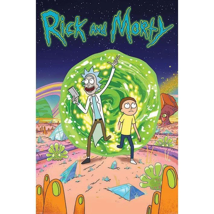 Film & TV RICK AND MORTY (PORTAL) MAXI 4 Film & TV RICK AND MORTY (PORTAL) MAXI