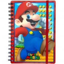 Super Mario 3D Lenticular Notebook