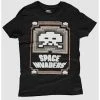 Space Invaders Geek Gear Glowing Invader Mens T 1 Space Invaders Geek Gear Glowing Invader Mens T