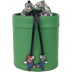 Gaming Super Mario - Pipe Shaped Drawstring Bag