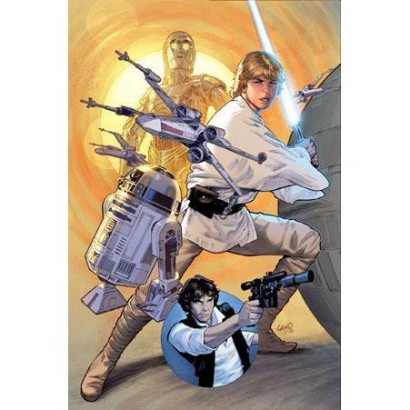 Star Wars No.1 - Exclusive Lightsaber Silver Signed By Cover Artist Greg Land 3 Star Wars No.1 - Exclusive Lightsaber Silver Signed By Cover Artist Greg Land