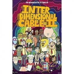 Rick And Morty Stars Of Interdimensional Cable Maxi Poster 28 Film & TV