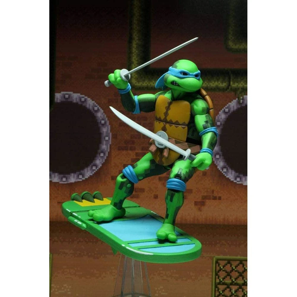 Teenage Mutant Ninja Turtles Toys & Figures TMNT Turtles In Time Leonardo 7" Action Figure 5 Teenage Mutant Ninja Turtles Toys & Figures TMNT Turtles In Time Leonardo 7" Action Figure