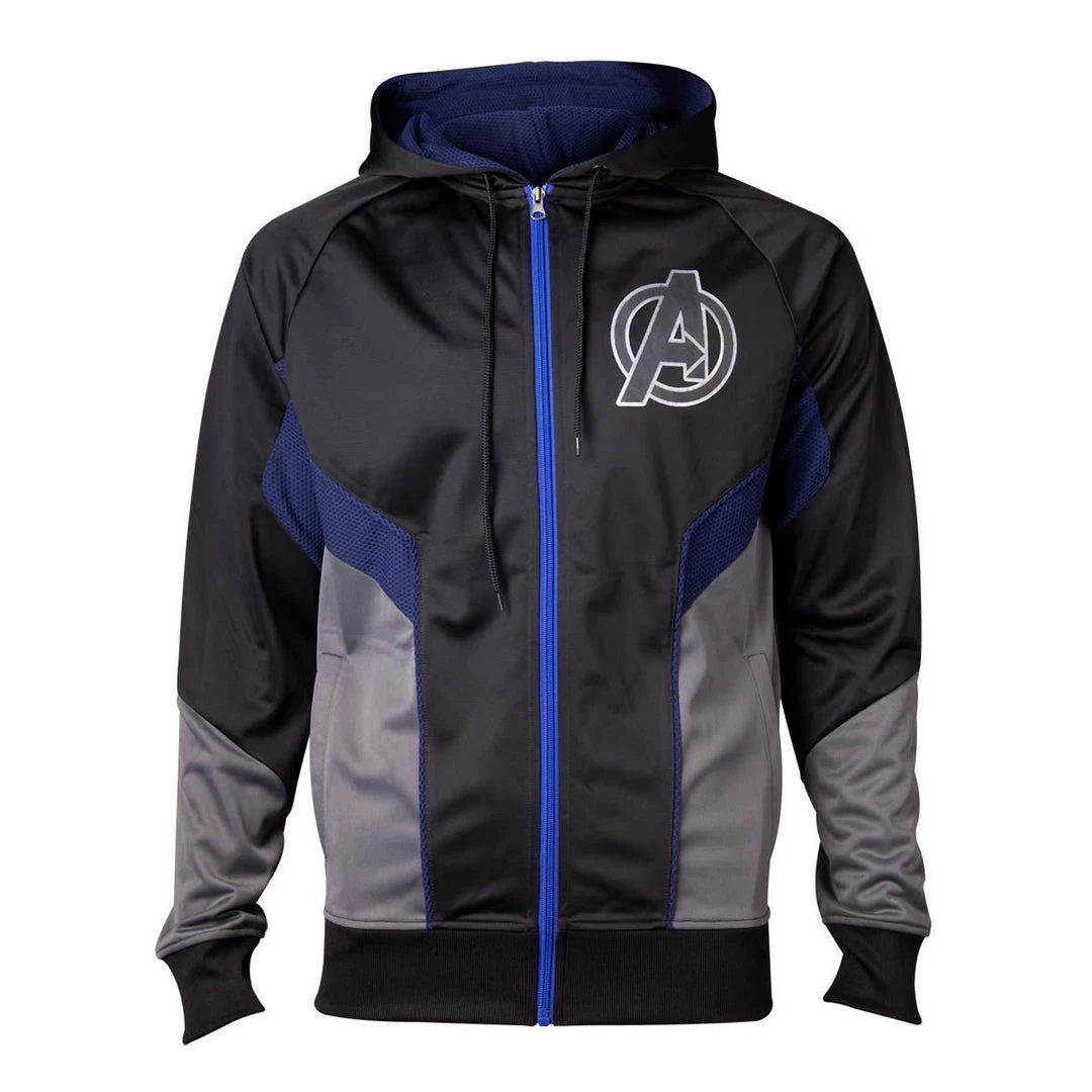 Film & TV Avengers: Infinity War - Hologram Avengers Logo Men's Hoodie 3 Film & TV Avengers: Infinity War - Hologram Avengers Logo Men's Hoodie