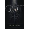 Game Of Thrones GoT- Jon Snow For The Throne Poster G2