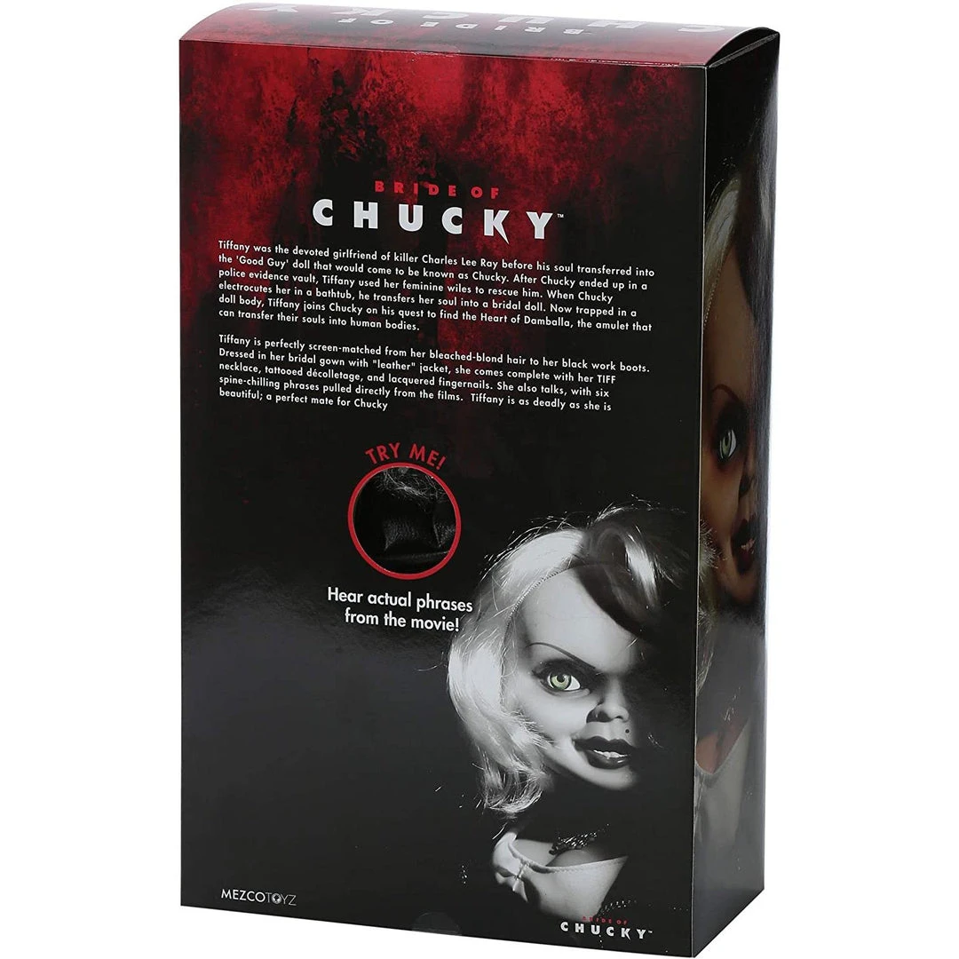 Child's Play Bride Of Chucky Talking Tiffany Replica 15" Doll Film & TV 4 Child's Play Bride Of Chucky Talking Tiffany Replica 15" Doll Film & TV