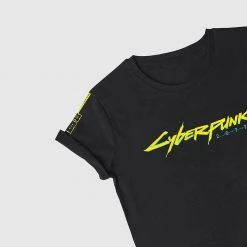 Geek Gear Cyberpunk 2077 Logo T-Shirt Black