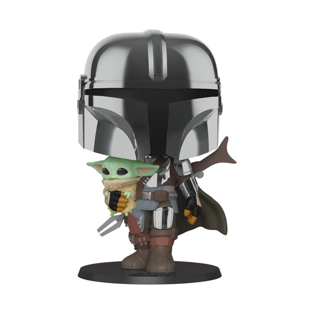 POP! 10" The Mandalorian W/The Child 3 POP! 10" The Mandalorian W/The Child
