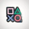 Playstation Buttons Pin Badge