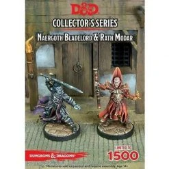 Dungeons & Dragons Tabletop D&D Collector's Series - Naergoth Bladelord & Rath Modar Miniatures