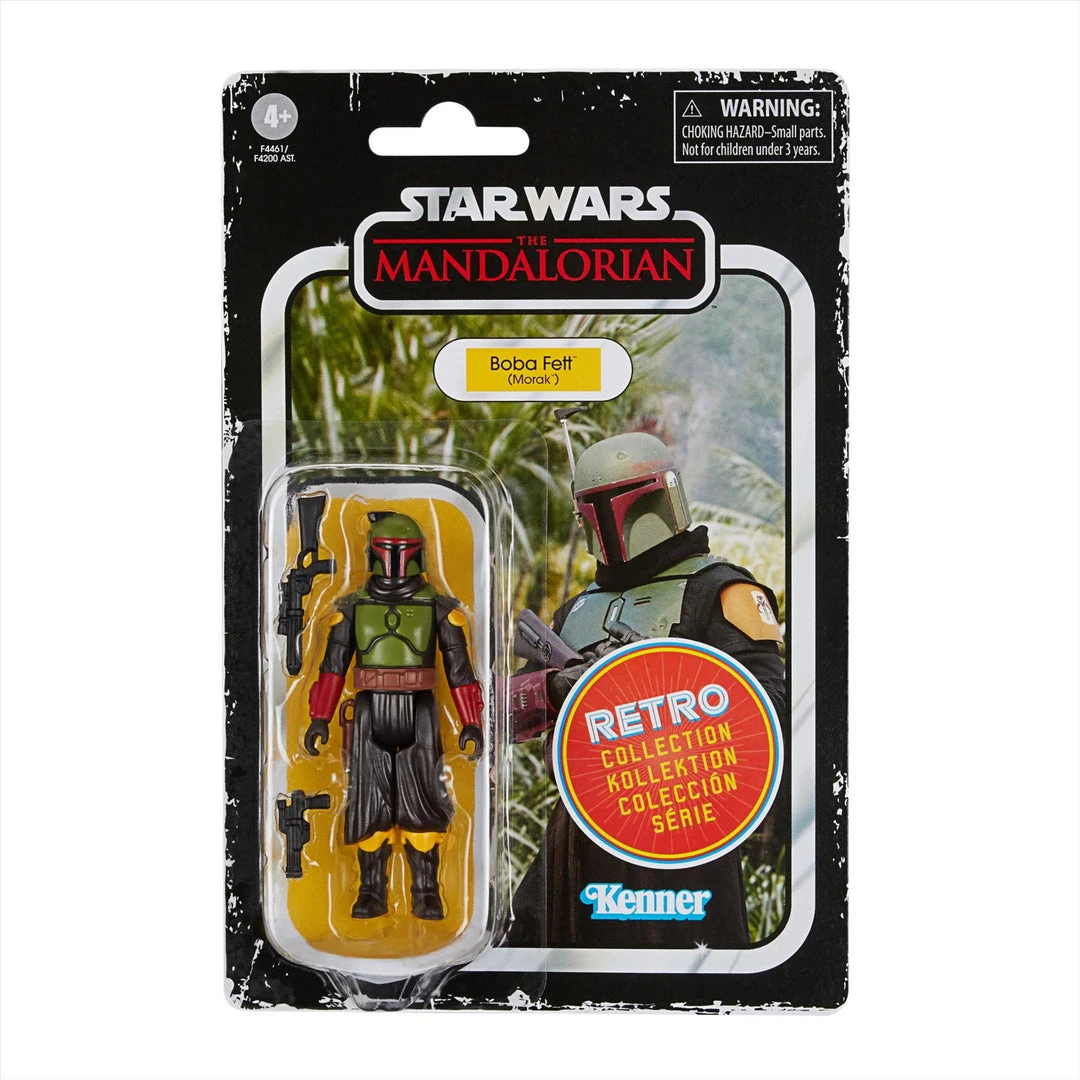 Film & TV Star Wars Retro Collection Boba Fett (Morak) Figurine 4 Film & TV Star Wars Retro Collection Boba Fett (Morak) Figurine