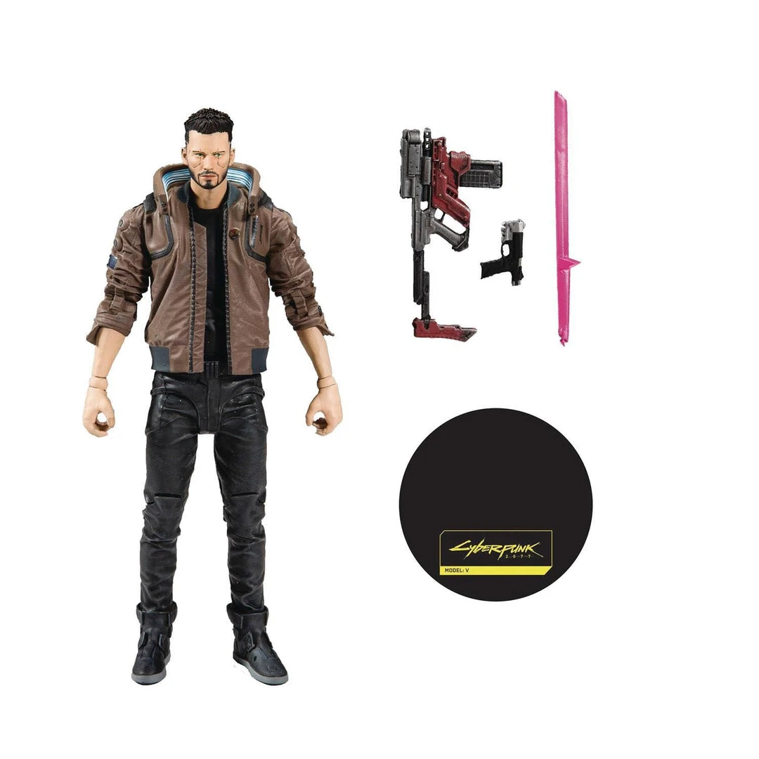 Cyberpunk 2077 V-Male 7" Action Figure 3 Cyberpunk 2077 V-Male 7" Action Figure