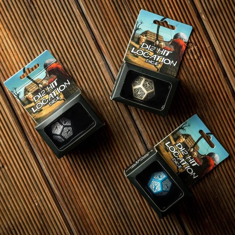 Q-Workshop D12 Beige & Black Hit Location Tabletop 5 Q-Workshop D12 Beige & Black Hit Location Tabletop