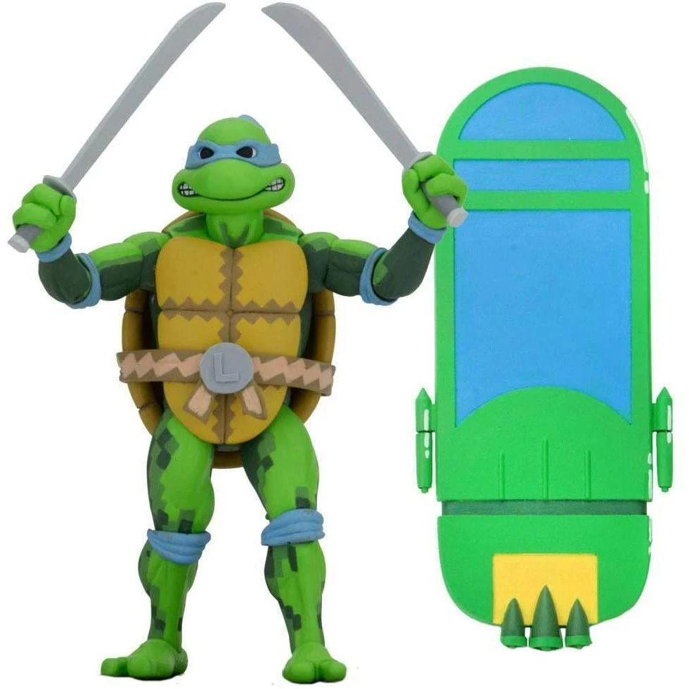Teenage Mutant Ninja Turtles Toys & Figures TMNT Turtles In Time Leonardo 7" Action Figure 4 Teenage Mutant Ninja Turtles Toys & Figures TMNT Turtles In Time Leonardo 7" Action Figure