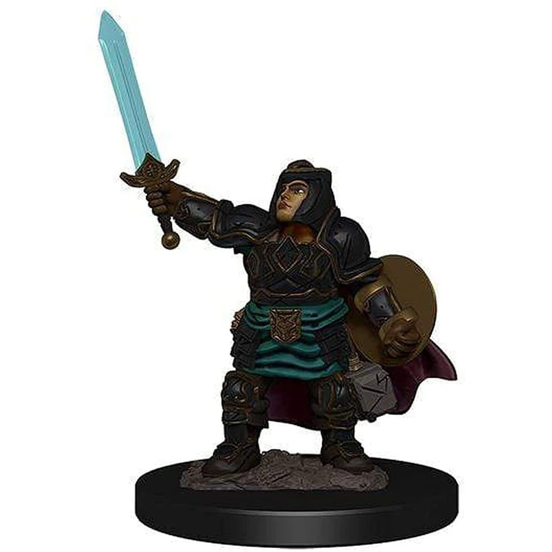 Tabletop Dungeons & Dragons: Icons Of The Realms - Dwarf Female Paladin Miniature 4 Tabletop Dungeons & Dragons: Icons Of The Realms - Dwarf Female Paladin Miniature