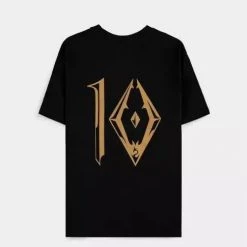 The Elder Scrolls TES: Skyrim - Metallic 10 Years T-Shirt