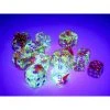 Chessex Nebula Red/Silver 16mm D6 Dice Block (12 Dice) 2 Chessex Nebula Red/Silver 16mm D6 Dice Block (12 Dice)