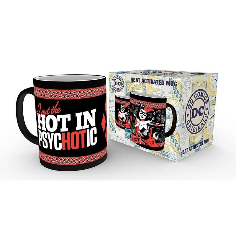 Batman Harley Quinn - Psychotic Heat Change Mug Film & TV 3 Batman Harley Quinn - Psychotic Heat Change Mug Film & TV