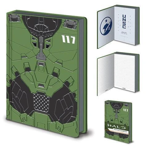 Gaming Halo Master Chief Premium Notebook 4 Gaming Halo Master Chief Premium Notebook
