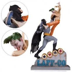 Batman Vs The Joker Laff-Co Battle Statue DC Comics