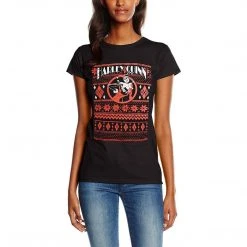 DC Comics Film & TV Harley Quinn Fair Isle Skinny T-Shirt