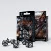 Q-Workshop Dragons Black/White Dice Set