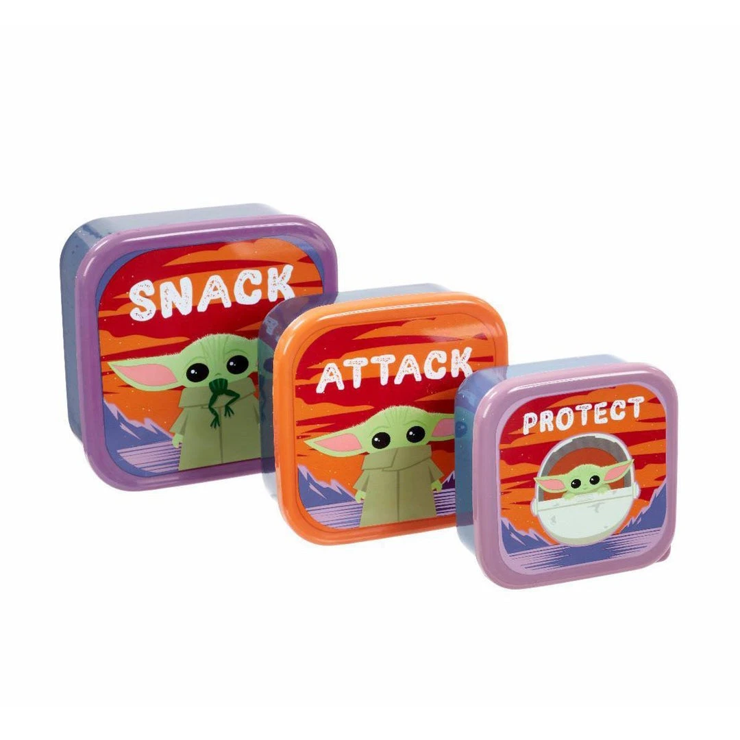 The Mandalorian: The Child - Storage Set Of 3 (Snack, Attack, Protect) 5 The Mandalorian: The Child - Storage Set Of 3 (Snack, Attack, Protect)