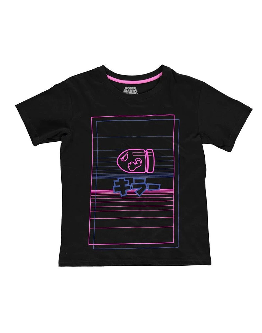 Geek-Aboo Super Mario - Two Tone Bullet Bill Women's T-Shirt Geek Gear 5 Geek-Aboo Super Mario - Two Tone Bullet Bill Women's T-Shirt Geek Gear