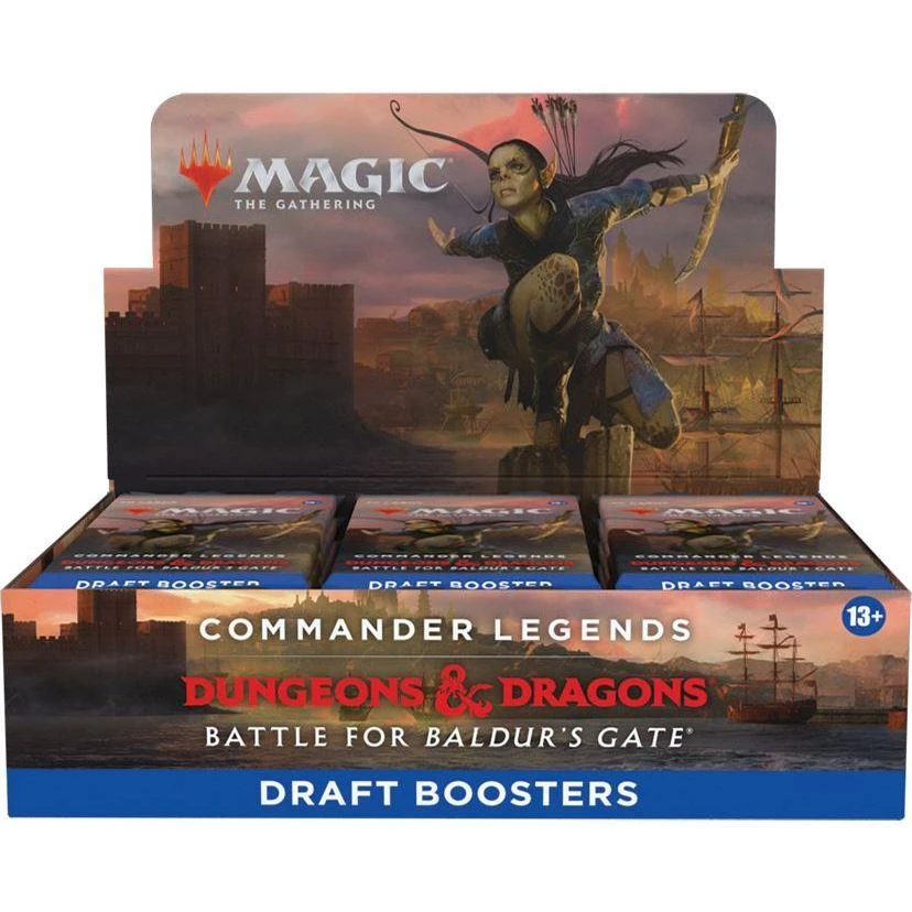 Magic: The Gathering - Commander Legends: Battle For Baldur’s Gate Draft Booster X24 Tabletop 3 Magic: The Gathering - Commander Legends: Battle For Baldur’s Gate Draft Booster X24 Tabletop
